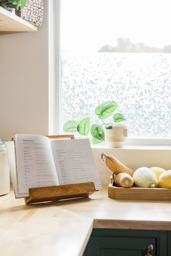 warming up a white kitchen with heirlooms
