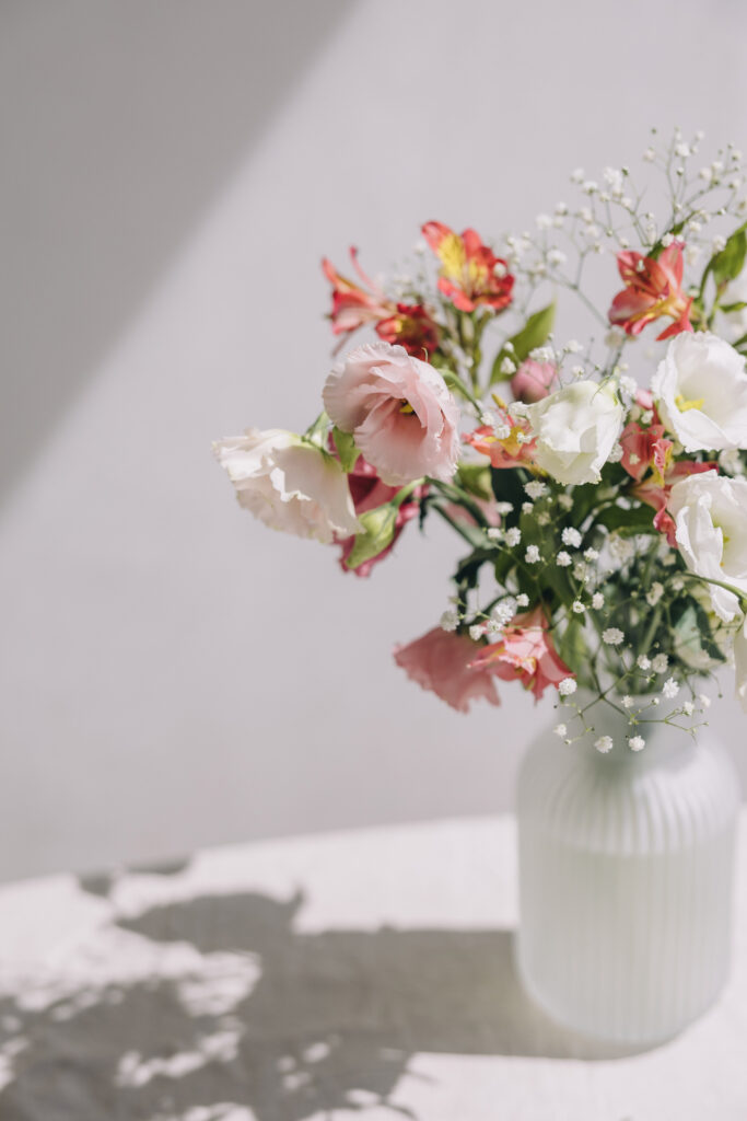 fresh flowers for your kitchen