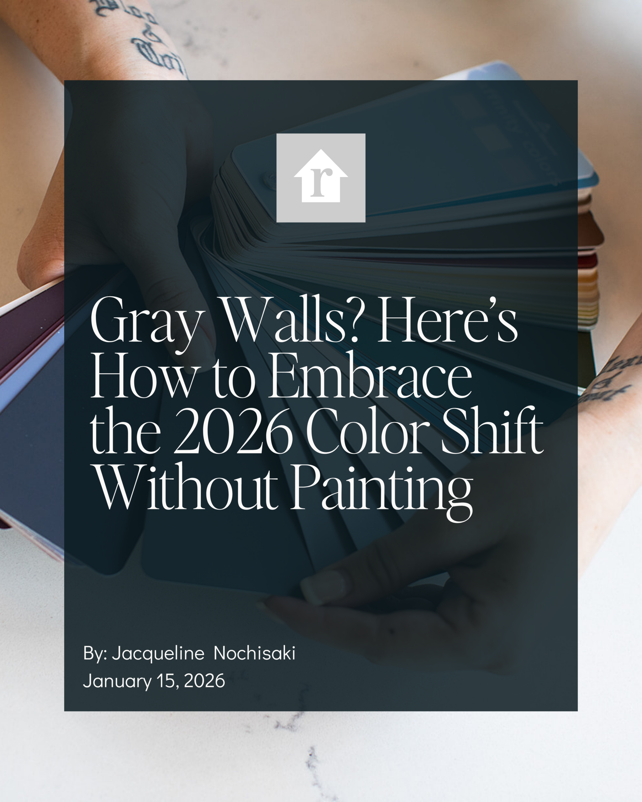 Realtor.com feature on 2026 home color trends with wellness-focused color insights from Catherine Shuman of The Intentional Design Studio